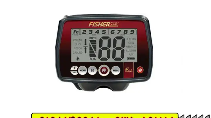 فلزیاب فیشر اف FISHER F 44