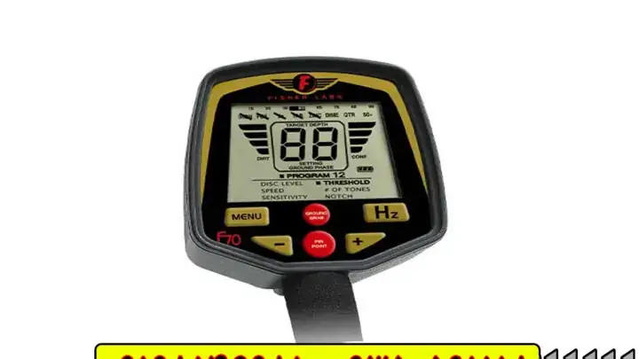 فلزیاب فیشر اف ( Fisher F70 Metal Detector )