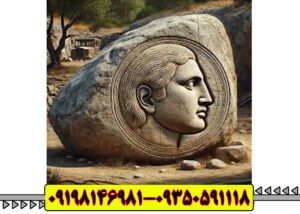 نماد نیم رخ در دفینه یابی