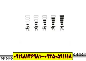 تنظیمات حساسیت دستگاه فلزیاب 