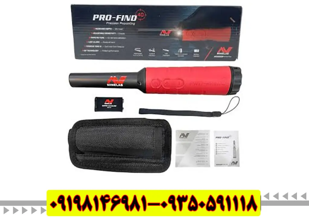 راهنمای جامع و تخصصی فلزیاب پین‌پوینتر Minelab Pro-Find 40